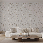 Papier peint Motif de petits objets