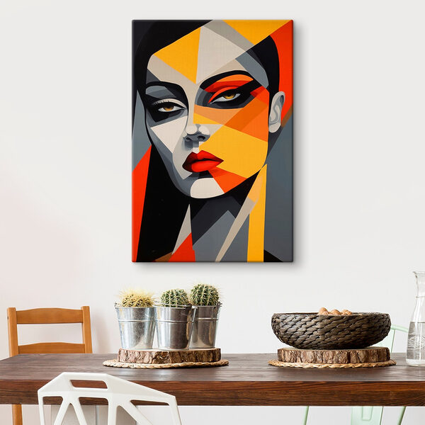 Peinture d'un visage de femme Tableaux Peinture d'un visage de femme