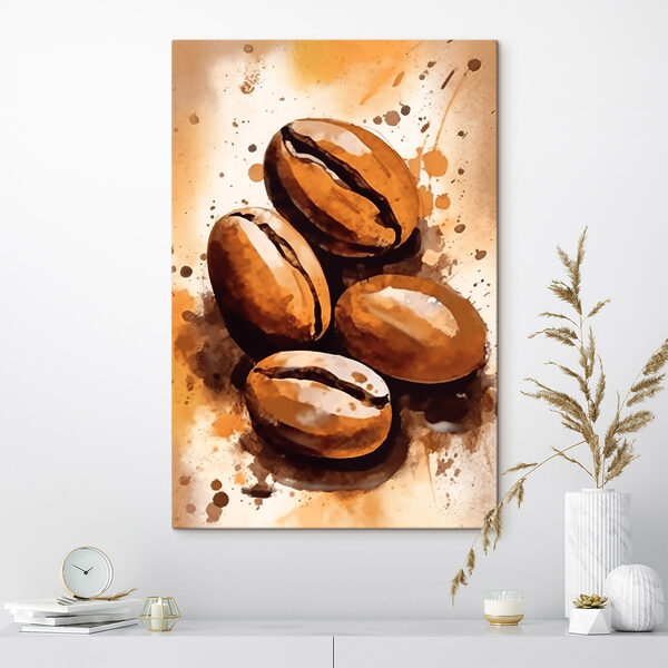 Groupe de grains de café Tableaux Groupe de grains de café