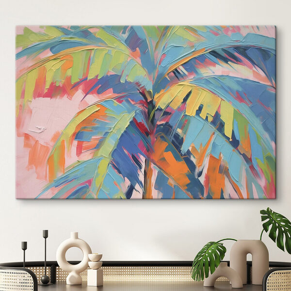 Tableaux Peinture d'un palmier