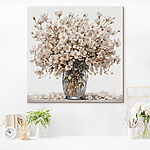 Tableaux Vase de fleurs blanches