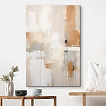 Tableaux Peinture blanche et brune
