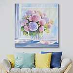 Tableaux Peinture d'un vase de fleurs