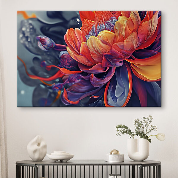 Tableaux Pétales vibrants aux teintes envoûtantes