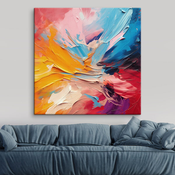 Des couleurs éclatantes dans un mouvement dynamique Tableaux Des couleurs éclatantes dans un mouvement dynamique