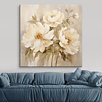 Tableaux Peinture de fleurs sur un mur