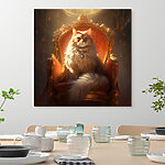 Tableaux Chat assis sur une chaise