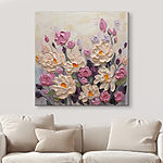Tableaux Peinture de fleurs et de feuilles