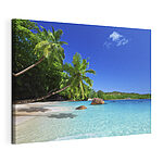 Tableaux Plage paradisiaque aux eaux turquoises