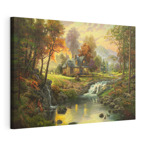 Oiseau debout sur un rocher Tableaux Oiseau debout sur un rocher