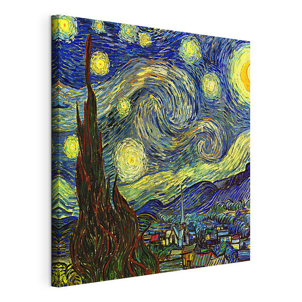 Peinture d'une nuit étoilée Tableaux Peinture d'une nuit étoilée