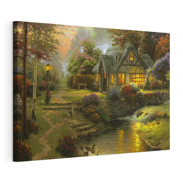 Image floue d'une cheminée Tableaux Image floue d'une cheminée