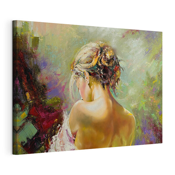 Peinture d'une tête de femme Tableaux Peinture d'une tête de femme