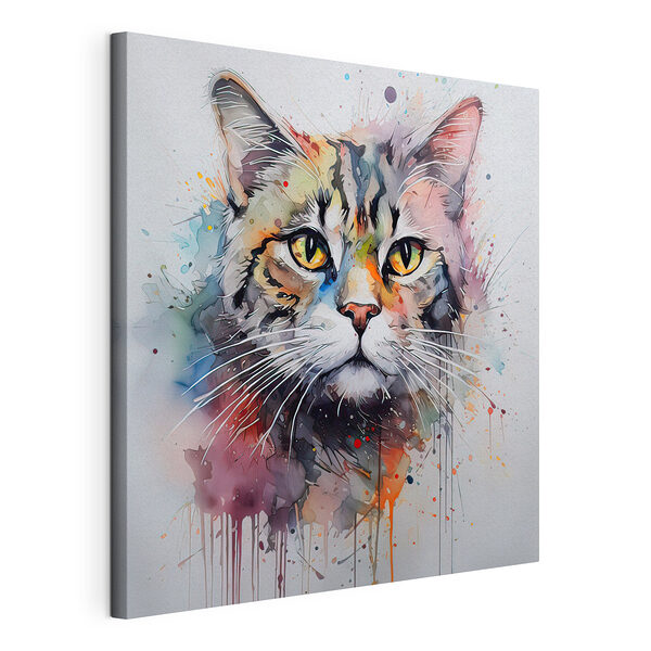 Peinture d'un chat Tableaux Peinture d'un chat