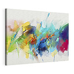 Tableaux Peinture colorée d'une fleur
