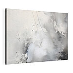 Tableaux Canvas prints White and gray background