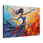 Tableaux Peinture d'une femme dansant