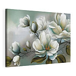 Tableaux Peinture de fleurs blanches