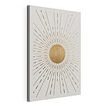 Tableaux Motif rayonnant en forme de soleil