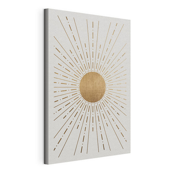 Motif rayonnant en forme de soleil Tableaux Motif rayonnant en forme de soleil