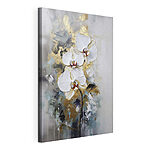 Tableaux Peinture de fleurs blanches