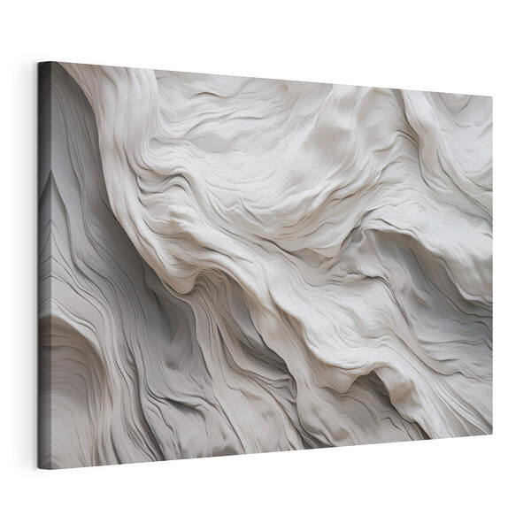 Tableaux Motif abstrait en forme de tissu fluide