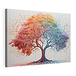 Tableaux Arbre avec des feuilles de différentes couleurs