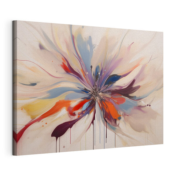 Tableaux Une explosion colorée de beauté abstraite