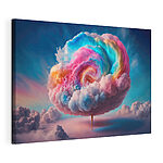 Tableaux Nuage coloré dans le ciel