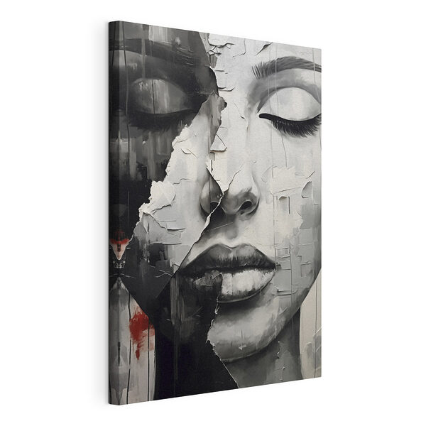 Peinture d'un visage de femme Tableaux Peinture d'un visage de femme