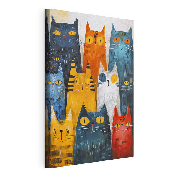 Peinture d'un chat Tableaux Peinture d'un chat