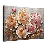 Tableaux Pivoines en pleine floraison