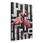Tableaux Peinture d'un flamant rose