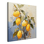 Tableaux Peinture de citrons sur une branche