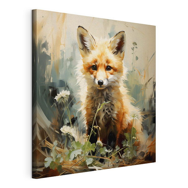 Tableaux Renard dans un champ de fleurs (UGS : s39191) Tableaux Tableaux Renard dans un champ de fleurs (UGS : s39191)