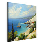 Tableaux Peinture d'un bateau dans l'eau