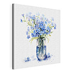 Tableaux Aquarelle d'un vase avec des fleurs