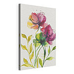 Tableaux Peinture de fleurs et de feuilles