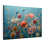 Tableaux Groupe de fleurs dans un champ