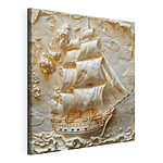 Tableaux Navire sculpté avec des voiles