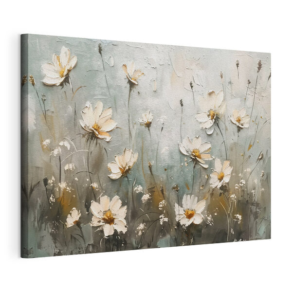 Tableaux Tableaux Peinture de fleurs sur un mur (UGS : s39834)