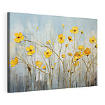 Tableaux Peinture de fleurs jaunes