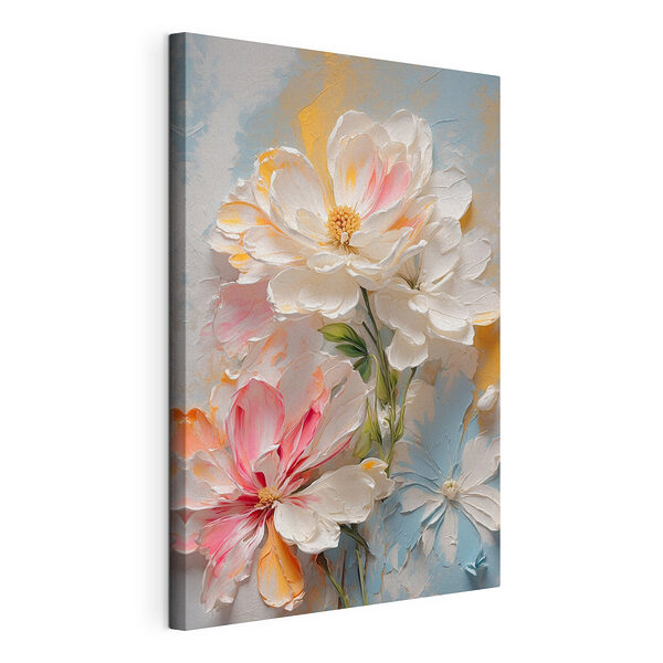 Des fleurs pastel dans un style artistique Tableaux Des fleurs pastel dans un style artistique