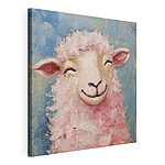 Tableaux Peinture d'un mouton rose