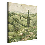 Tableaux Paysage avec des arbres et une route