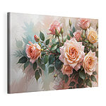Tableaux Groupe de roses roses