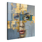 Tableaux Peinture d'un visage de femme