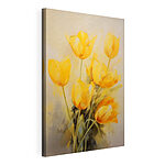 Tableaux Peinture de fleurs jaunes