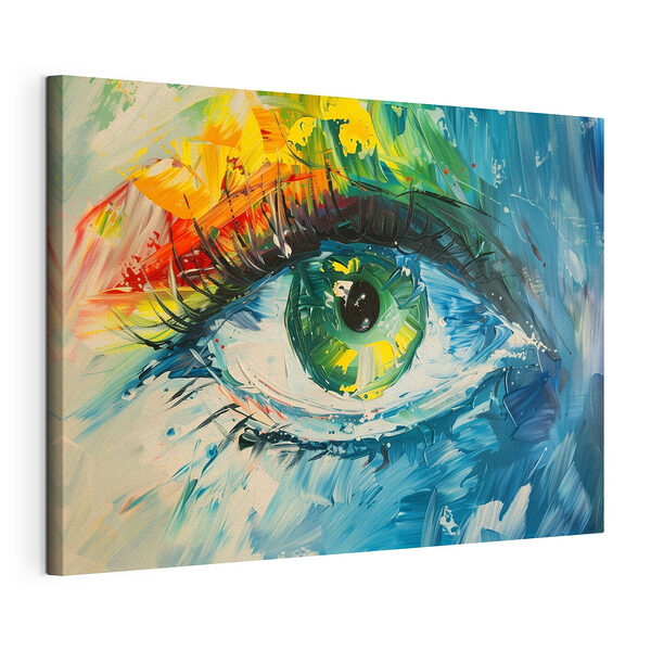 Peinture d'un œil Tableaux Peinture d'un œil