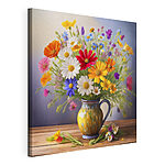 Tableaux Fleurs colorées dans un vase